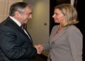 Akıncı, AB Yüksek Temsilcisi Mogherini İle Görüştü