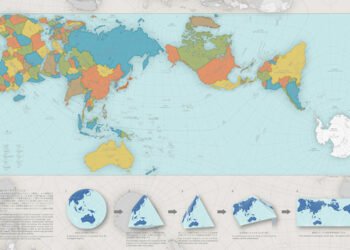 Yeni ve “daha doğru” dünya haritası, Japonya’da tasarım ödülü kazandı