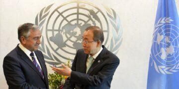 Akıncı, BM Genel Sekreteri Ban İle Görüştü