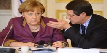 Almanaya Başbakanı Merkel, Anastasiadis’le Görüştü