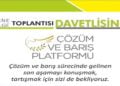 Çözüm ve Barış Platformu Girne’de Bölge Toplantısı Düzenliyor