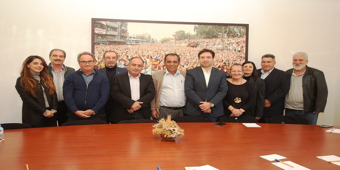 CTP ve AKEL’in Lefkoşa Örgütleri Bir Araya Geldi