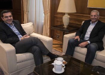 AKEL Genel Sekreteri Kiprianu, Yunanistan Başbakanı Tsipras İle Görüştü