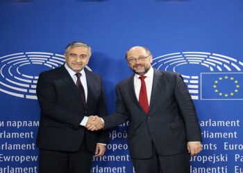 Akıncı, Mogherini ve Schulz ile Görüştü