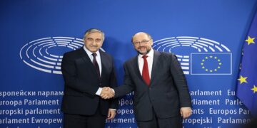 Akıncı, Mogherini ve Schulz ile Görüştü