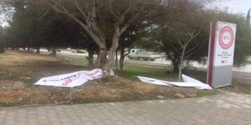 BAY-SEN’in “Yasa İstiyoruz” Yazılı Pankartlarına Saldırı