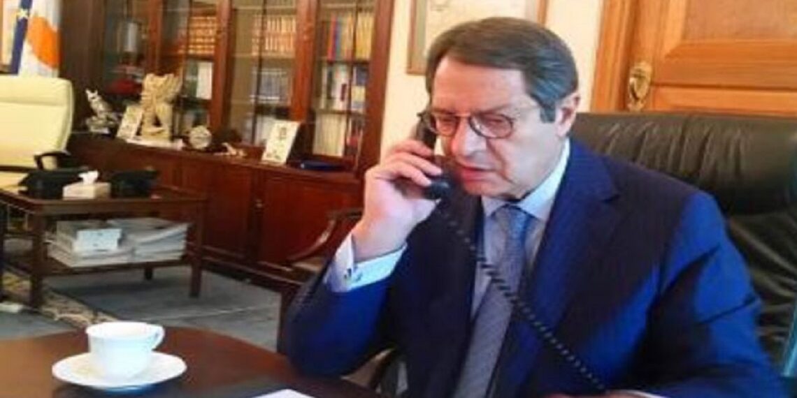 Anastasiadis, Tsipras ve Guterres’le Telefon Görüşmesi Gerçekleştirdi