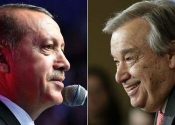 Erdoğan, BM Genel Sekreteri Guterres’le Kıbrıs’ı Görüştü