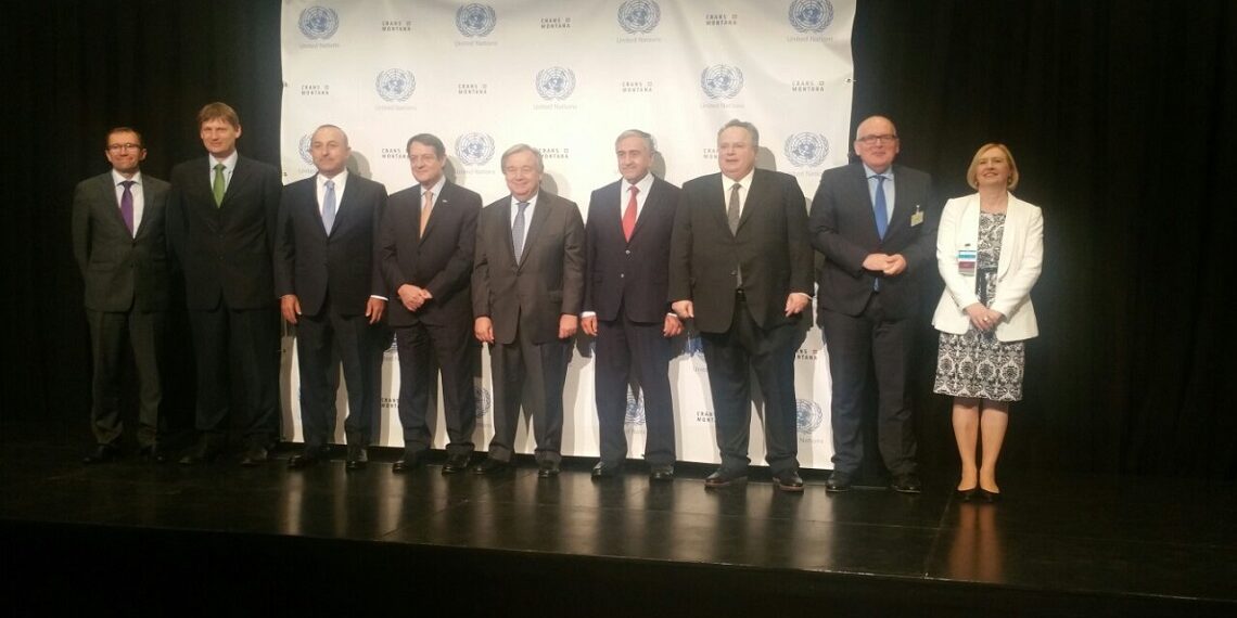 Guterres Başkanlığında 5’li Konferans | Foto | #ConferenceonCyprus | #CransMontana