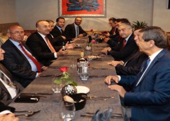 Akıncı, Çavuşoğlu ve Siyasi Partiler Bir Araya Geldi | Foto | #ConferenceonCyprus | #CransMontana