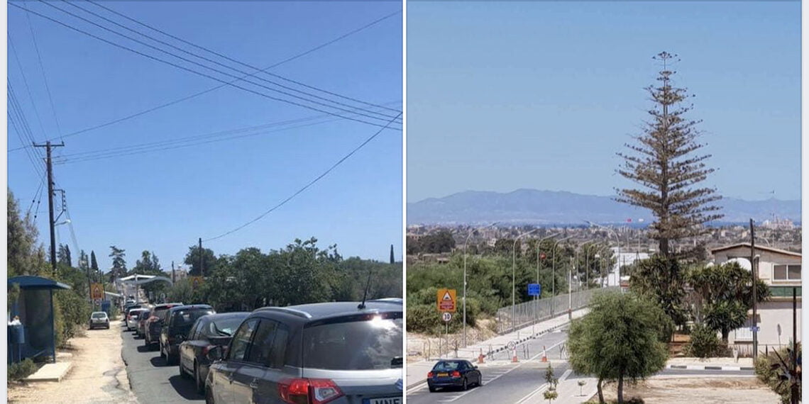 Derinya kapısı dururken, İngiliz üslerinden Mağusa’ya yoğun geçiş