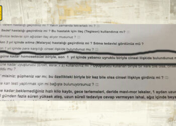 YDÜ Hastanesi’ndeki kan verme kriterlerinde ırkçlık ve homofobi