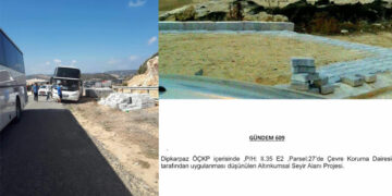 Altın Kumsal Seyir Projesi için önce inşaata başlandı sonra izin talep edildi