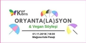 Kuir Kıbrıs’tan Veganlık hakkında söyleşi ve Oryanta(LA)syoN atölyesi