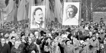 Almanya’da 1919 Spartakist ayaklanmasının görüntüleri