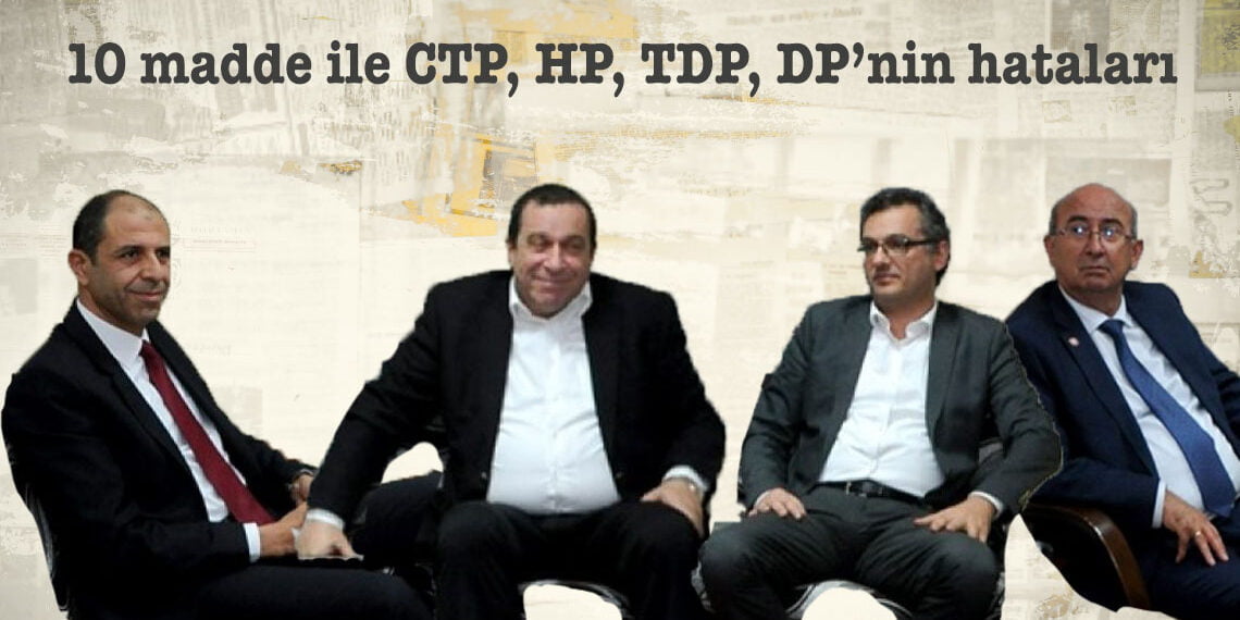 10 maddede koalisyon hükümetinin hataları – Tevfik Aytekin