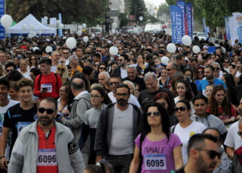 6 binin üzerinde kişinin katılımıyla Lefkoşa Maratonu yapıldı