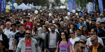 6 binin üzerinde kişinin katılımıyla Lefkoşa Maratonu yapıldı