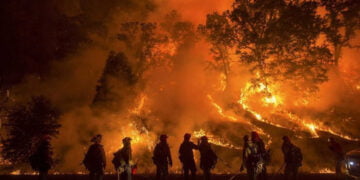 Kaliforniya eyaleti tarihindeki en ölümcül yangınlarla mücadele ediyor