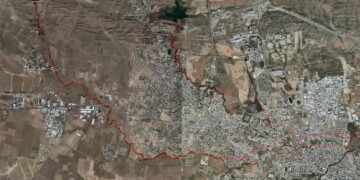 İşte Gönyeli ve Lefkoşa’nın su taşkın haritası