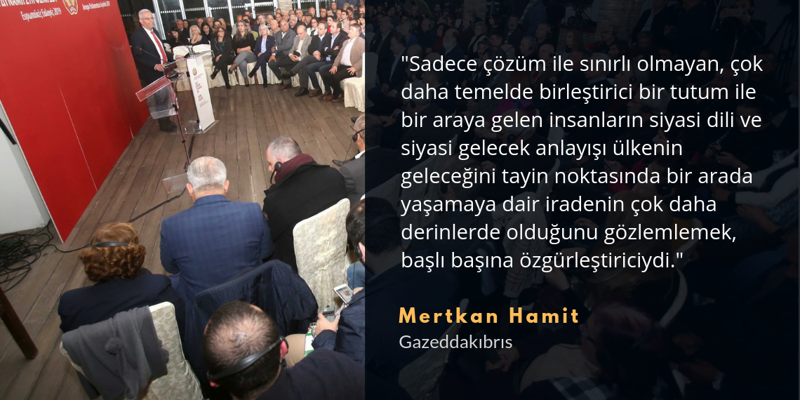 Kıbrıs’ta başka bir siyaset mümkün! – Mertkan Hamit