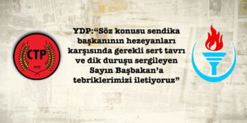 YDP: “Sert tavır ve dik duruş sergileyen Erhürman’a tebriklerimizi iletiyoruz”