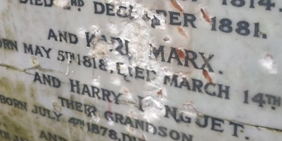 Karl Marx ve ailesinin mezarına saldırı