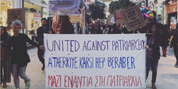 Lefkoşa’nın güneyinde yürüyüş: Ataerkiye karşı hep beraber (FotoHaber)