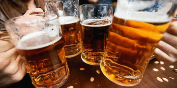 Sadece bira içti, 20 kilo verdi