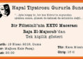 “Bir Filistinli’nin KKTC Macerası”, Mağusa’da sahnelenecek