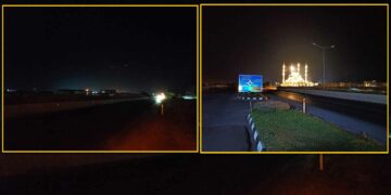 Yolda karanlıktan ölebilirsin ama olsun; cami ışıl ışıl!