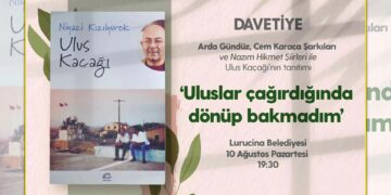 “Ulus Kaçağı” bu akşam Lurucina’daki etkinlikle tanıtılıyor
