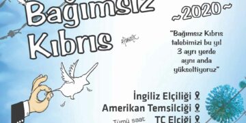 3 yerde aynı anda “Bağımsız Kıbrıs” talebi yükseltilecek