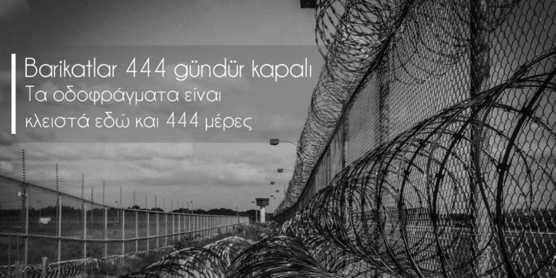 Barikatlar 444 gündür kapalı!