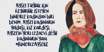 Binlerce kadın “Aysel Tuğluk’a özgürlük” dedi