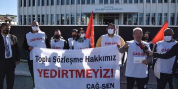 Lefkoşa İktisat Kooperatifi’nde 2 saatlik uyarı grevi