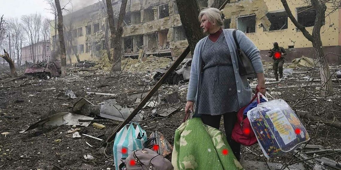 Siviller ateş altında savaştan kaçıyor