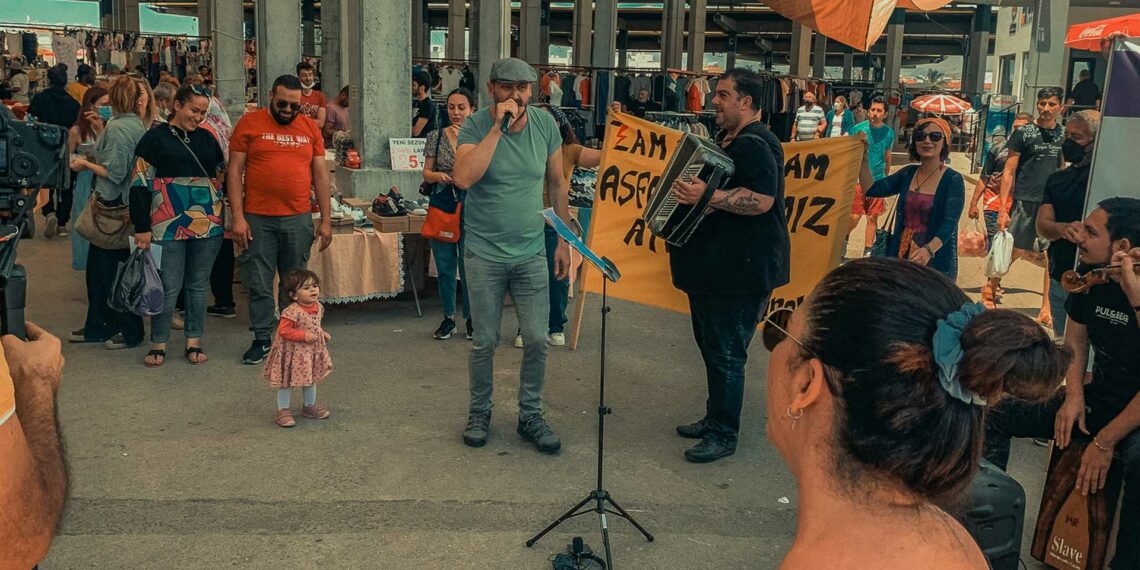 Bağımsızlık Yolu ve Baraka’dan Merkez Lefkoşa’da eylem