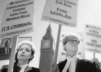 İngiltere ve Galler’de ceza avukatlarından süresiz grev