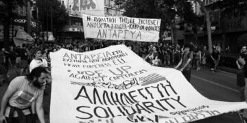 Yunanistan’da sığınmacı faciası protestosu: Sorumlusu AB’nin emperyalist politikaları