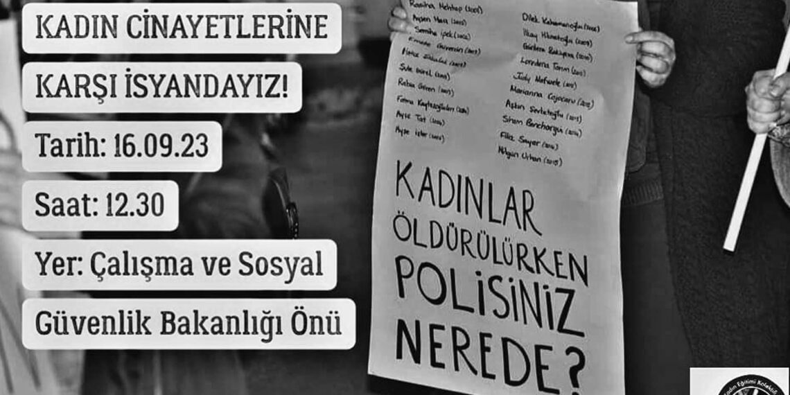 Eylem var: Kadın cinayetlerine karşı isyandayız