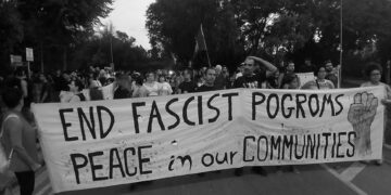 Binler, faşizme karşı tek ses