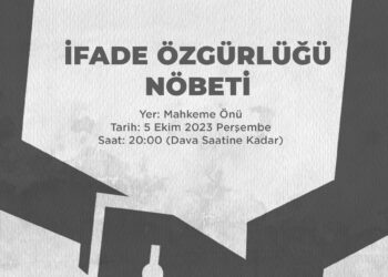 İfade özgürlüğü için nöbetteyiz