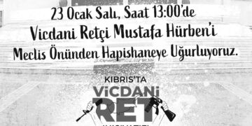 Vicdani retçi Mustafa Hürben cezaevi yolunda!