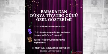 Sol Anahtarı ve Baraka Tiyatro Ekibi’nden Dünya Tiyatro Günü özel etkinliği