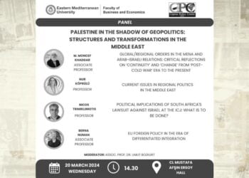 DAÜ’de panel: “Jeopolitiğin Gölgesinde Filistin”