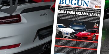 Lüks otomobiller kara paranın yeni yıkanma makinesi