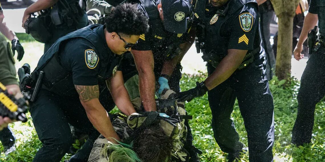 ABD üniversitelerindeki eylemlerde yüzlerce gözaltı