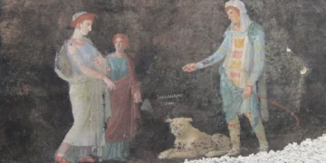 Truva Savaşı’ndan esinlenen 2 bin yıllık freskler ortaya çıktı