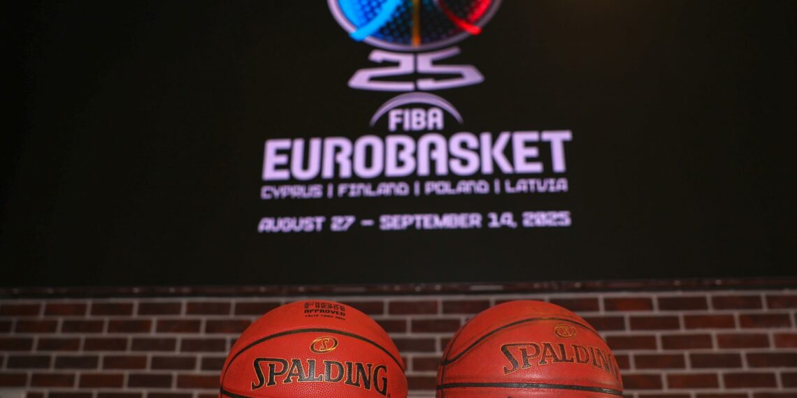 Eurobasket 2025’in Kıbrıs bacağında oynanacak maçlar için biletler satışa çıkıyor